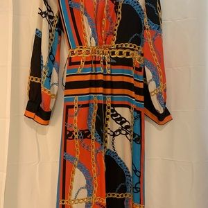 Zara brand new midi chain dress never worn  just tried on